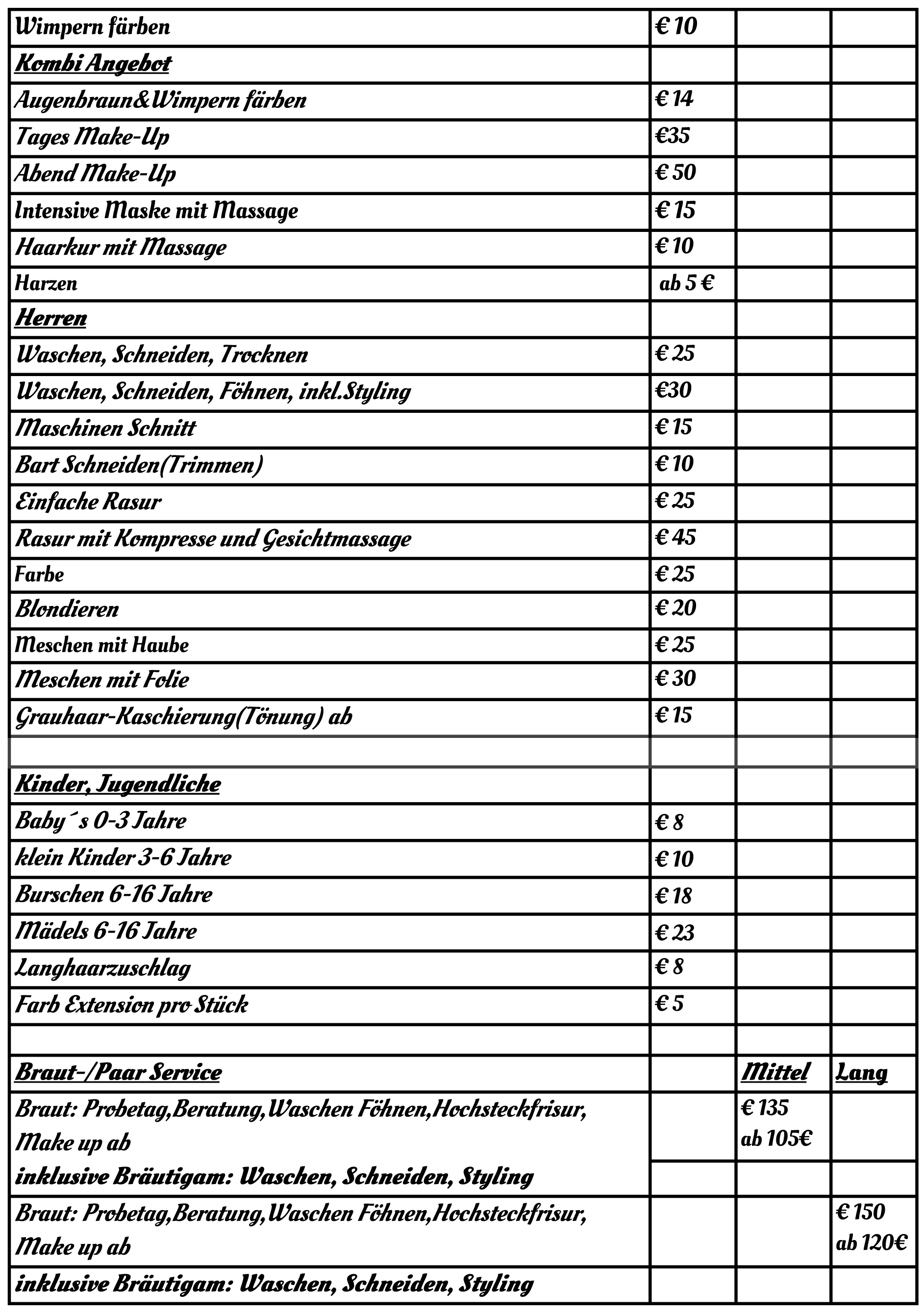 Preisliste-2019-2